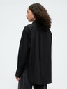 GAP Oversize поплинова риза с лого Big Shirt GAP