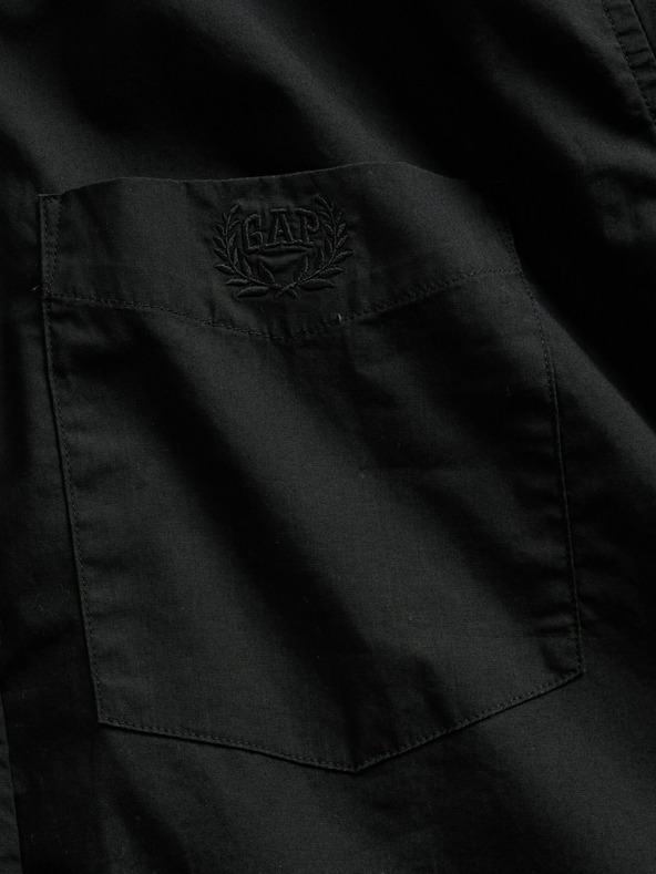 GAP Oversize поплинова риза с лого Big Shirt GAP
