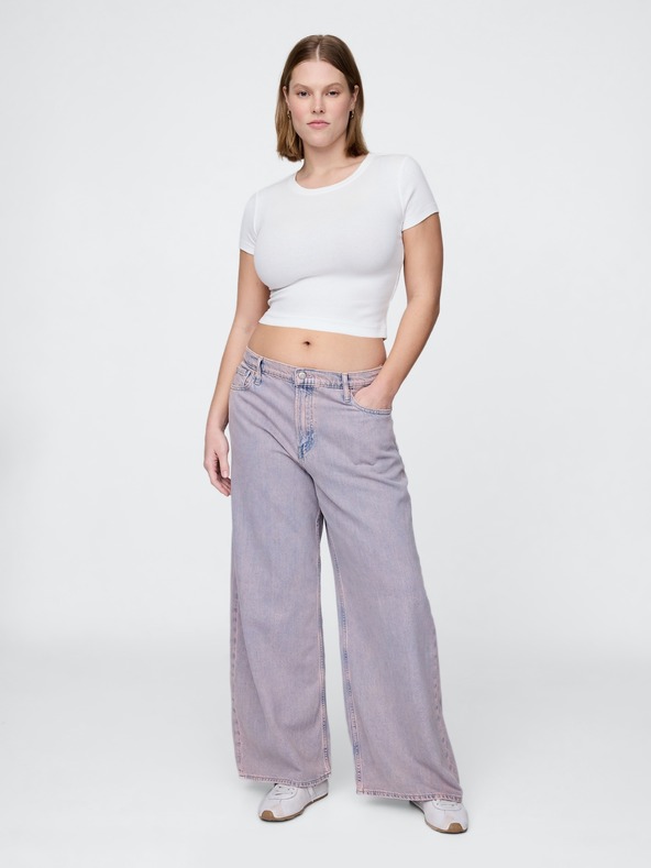 GAP Дънки Baggy Rose Mist Pink GAP