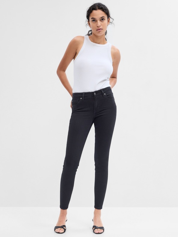 GAP Дънки с нормална талия Universal Legging Washwell GAP