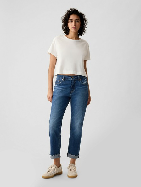 GAP Дънки girlfriend Mid Rise GAP