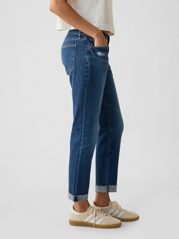 GAP Дънки girlfriend Mid Rise GAP