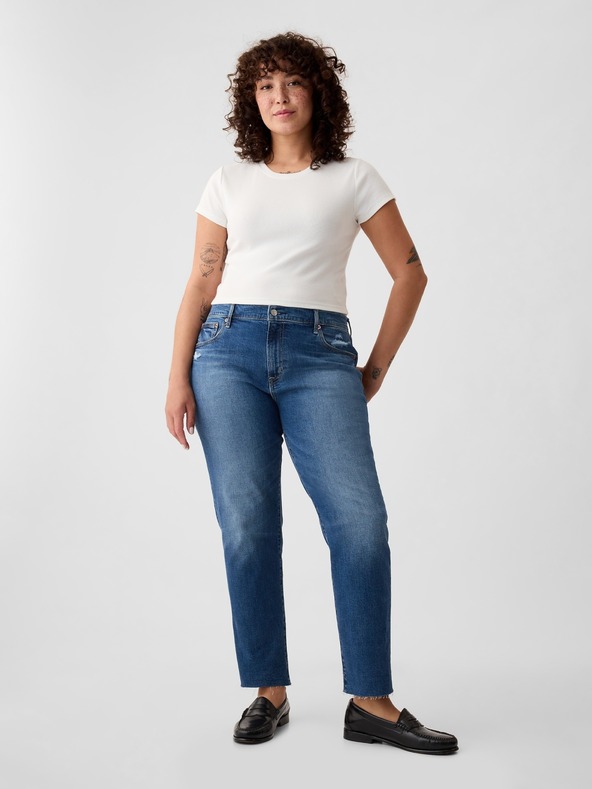GAP Дънки girlfriend Mid Rise GAP