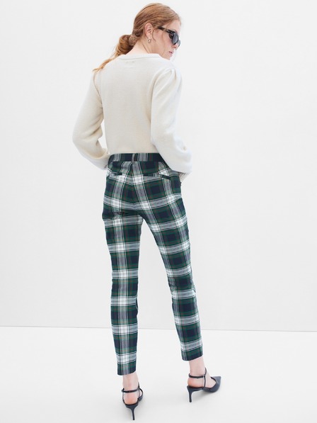 GAP Карирани тесни панталони bi-stretch GAP