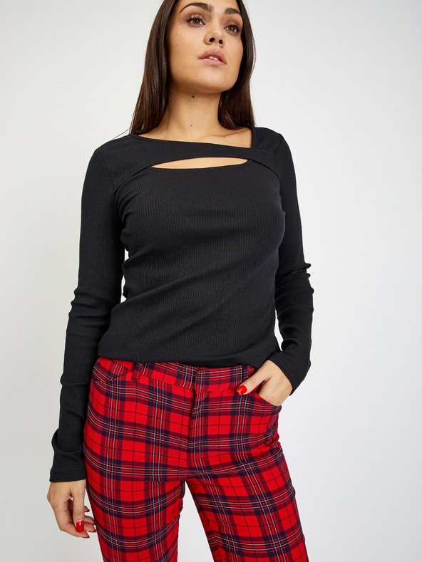 GAP Карирани тесни панталони bi-stretch GAP