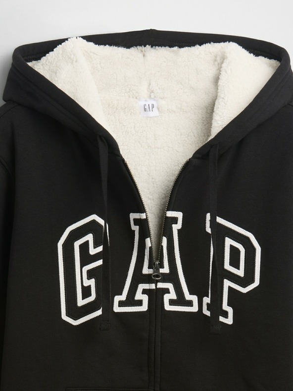 GAP Топъл суитшърт Logo Sherpa GAP