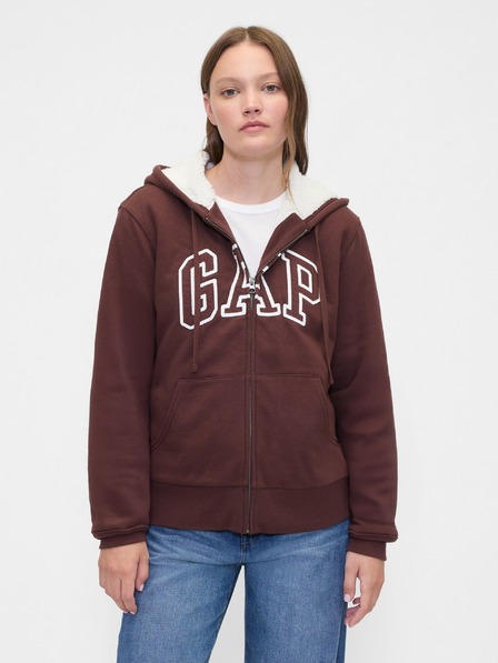 GAP Топъл суитшърт Logo Sherpa GAP