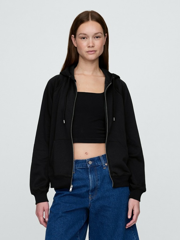 GAP Винтидж мек суитшърт с цип GAP