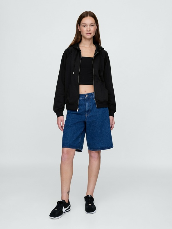 GAP Винтидж мек суитшърт с цип GAP