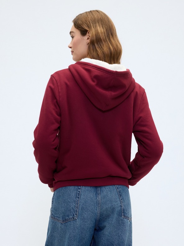 GAP Топъл суитшърт Logo Sherpa GAP