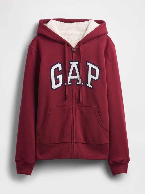 GAP Топъл суитшърт Logo Sherpa GAP
