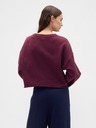GAP Oversize crop суитшърт Heavyweight GAP