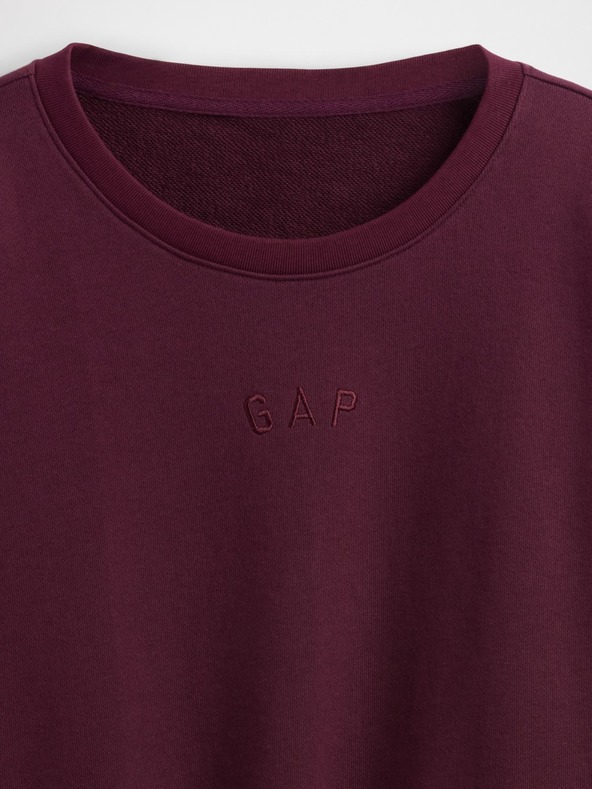 GAP Oversize crop суитшърт Heavyweight GAP