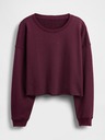 GAP Oversize crop суитшърт Heavyweight GAP