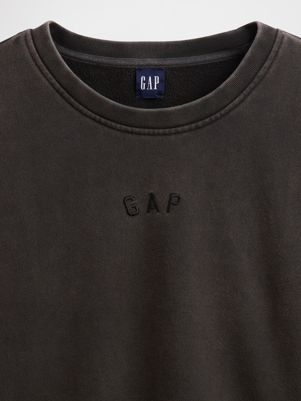 GAP Oversize crop суитшърт Heavyweight GAP