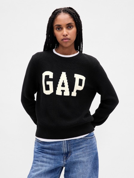 GAP Пуловер с логото на GAP