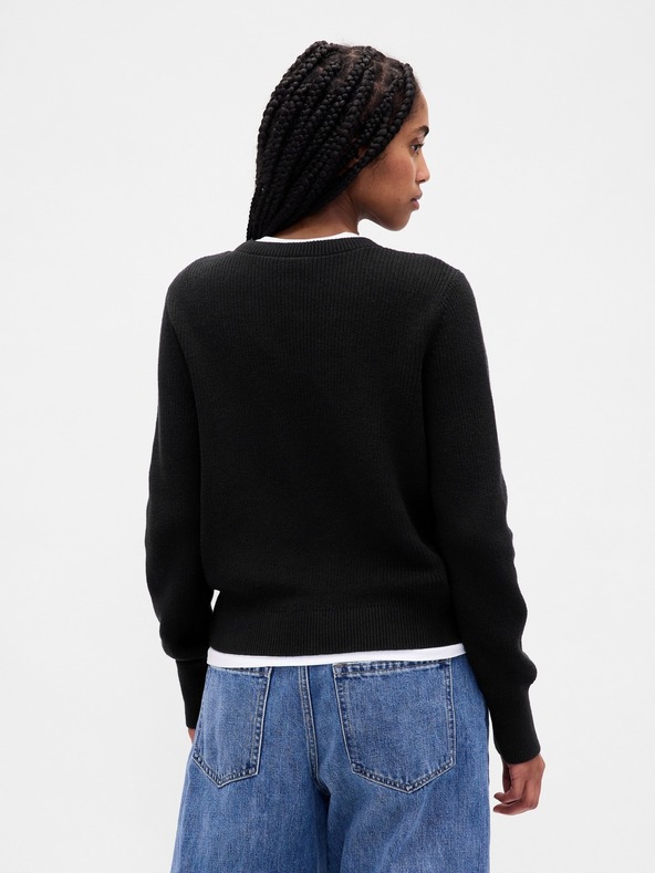 GAP Пуловер с логото на GAP
