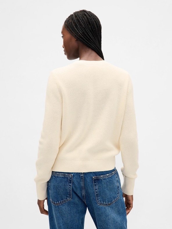 GAP Пуловер с логото на GAP