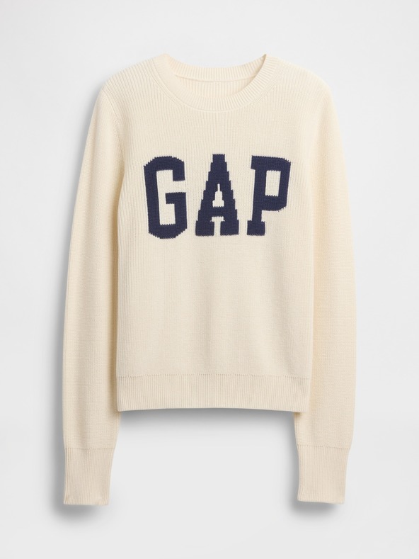 GAP Пуловер с логото на GAP