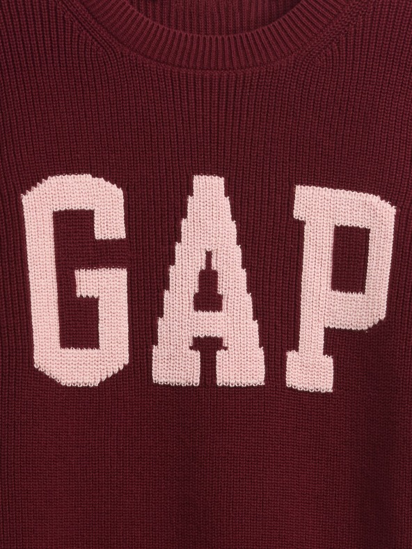 GAP Пуловер с логото на GAP