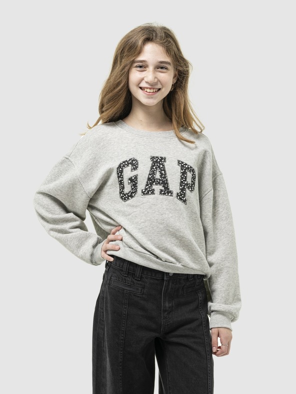 GAP Детски oversize суитшърт GAP