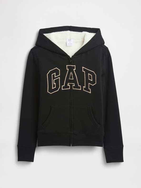 GAP Детски затоплен суитшърт Sherpa GAP