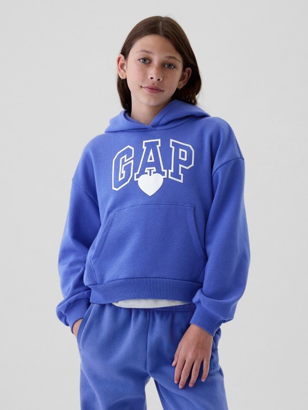 GAP Детски суитшърт Vintage Soft с лого GAP