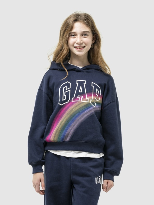 GAP Детски суитшърт с логото на GAP