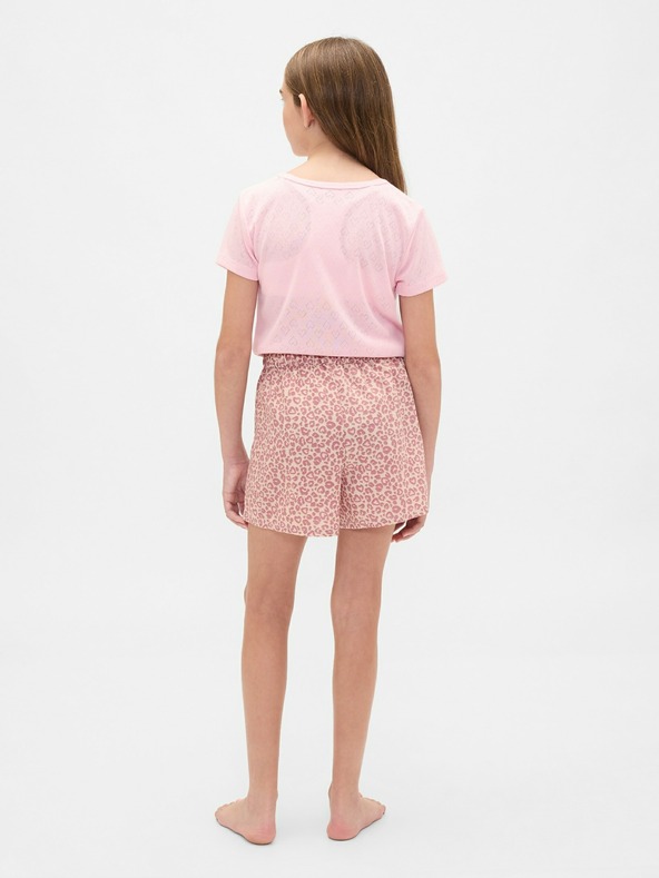GAP Детски фланелени пижамни шорти GAP