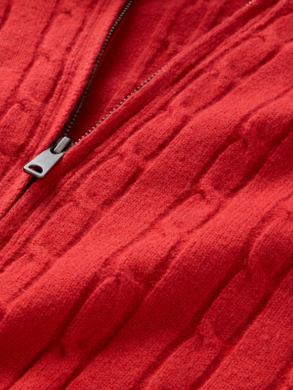 GAP CashSoft GAP Детски пуловер с цип