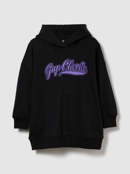 GAP Детска суитшъртена oversize рокля VintageSoft GAP