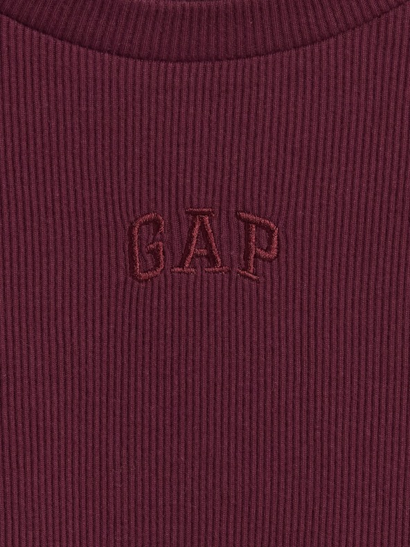 GAP Бебешка тениска с ребра GAP
