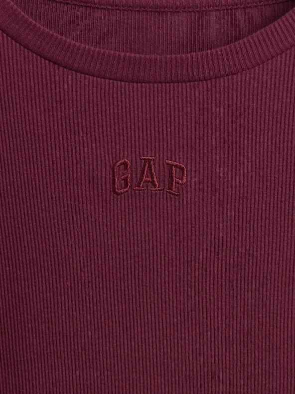 GAP Бебешка тениска с ребра GAP