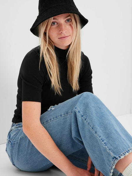 GAP Детска ребрена поло блуза GAP