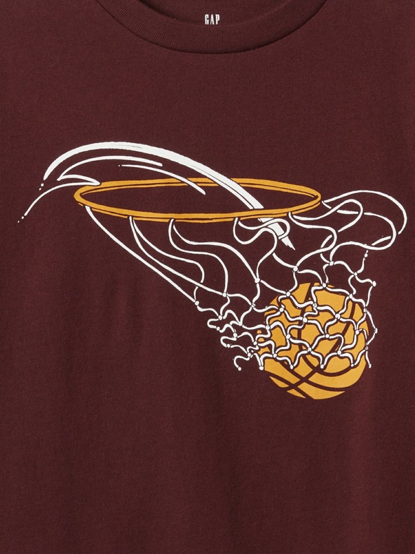 GAP Бебешка памучна тениска GAP