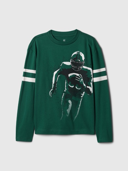 GAP Бебешка памучна тениска GAP
