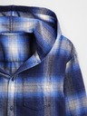 GAP Детска фланелена риза с качулка GAP