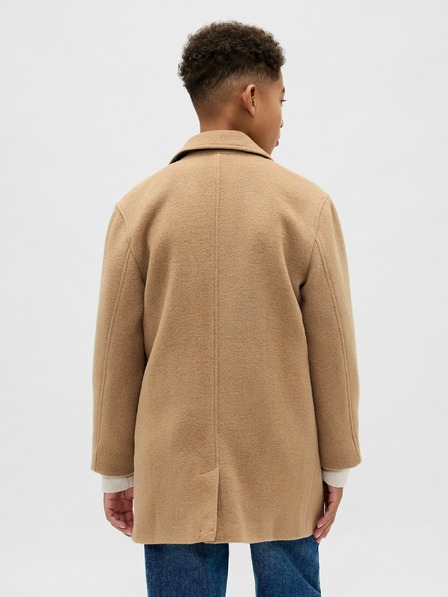 GAP Детско палто с вълнена примес GAP