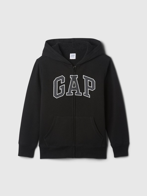 GAP Детски топъл суитшърт с шерпа GAP
