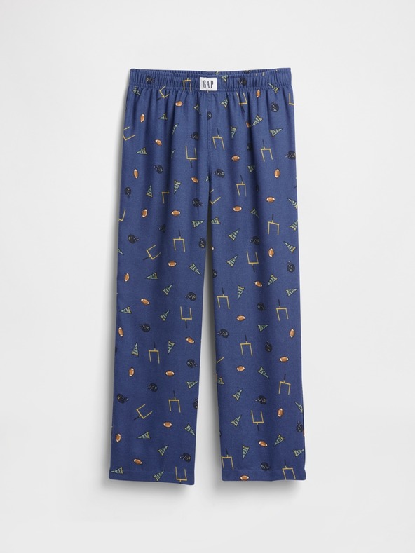 GAP Бебешки пижамен фланелен панталон Gap