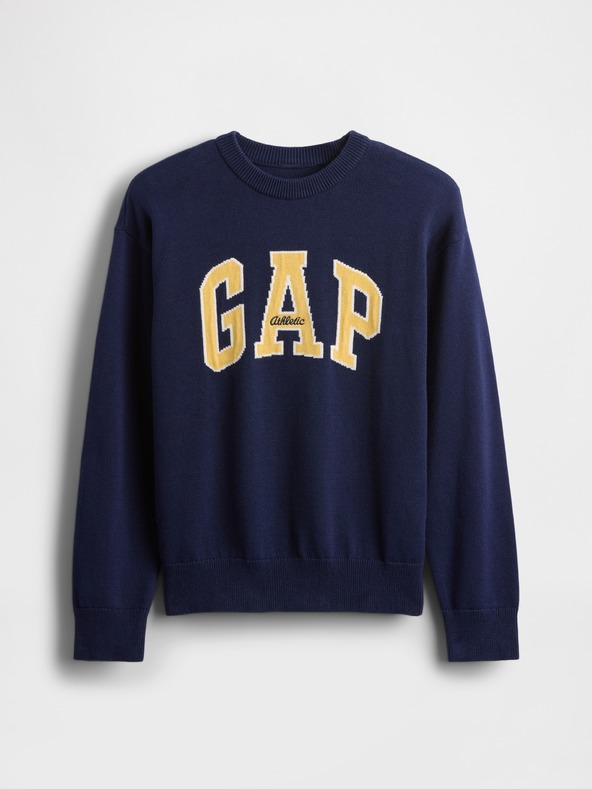 GAP Детски пуловер с логото на GAP
