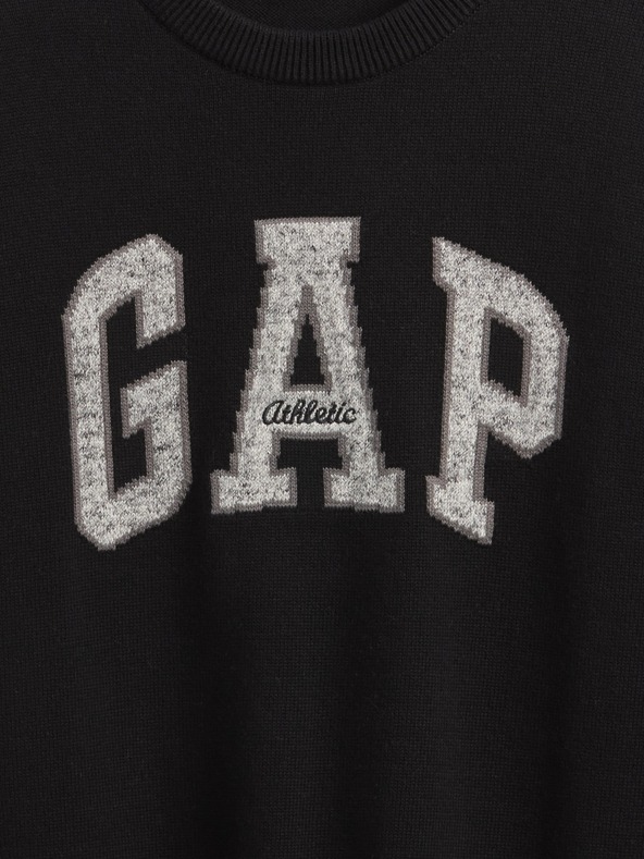 GAP Детски пуловер с логото на GAP