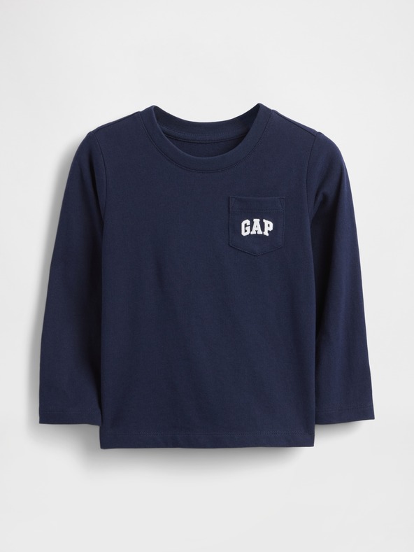 GAP Baby тениска с джобче GAP