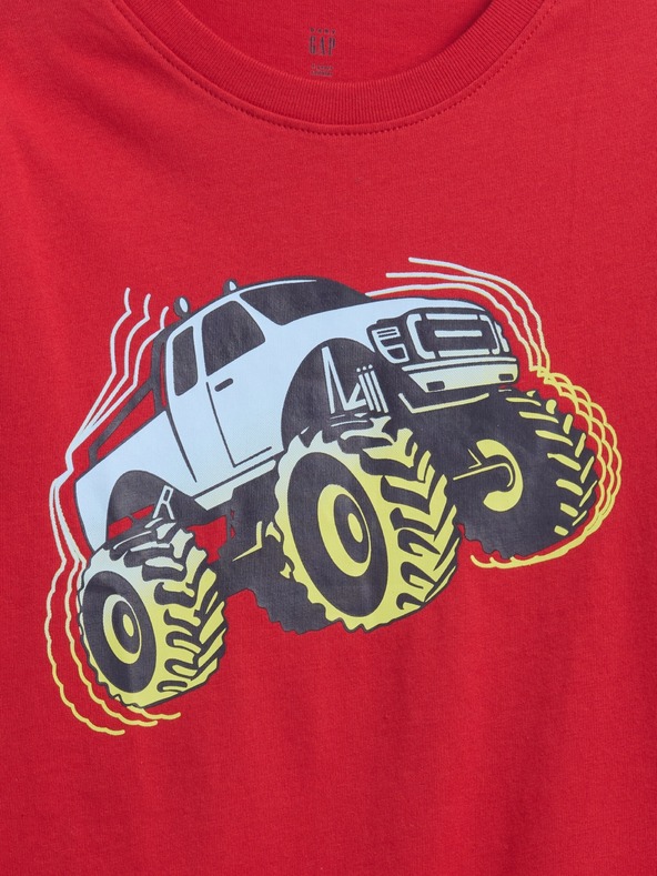 GAP Бебешка тениска с принт GAP