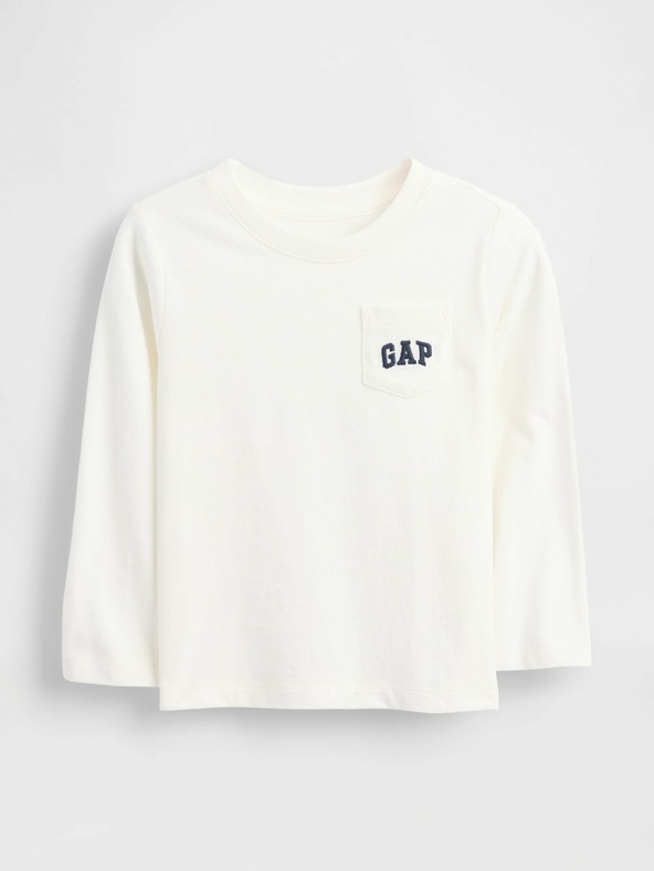 GAP Baby тениска с джобче GAP