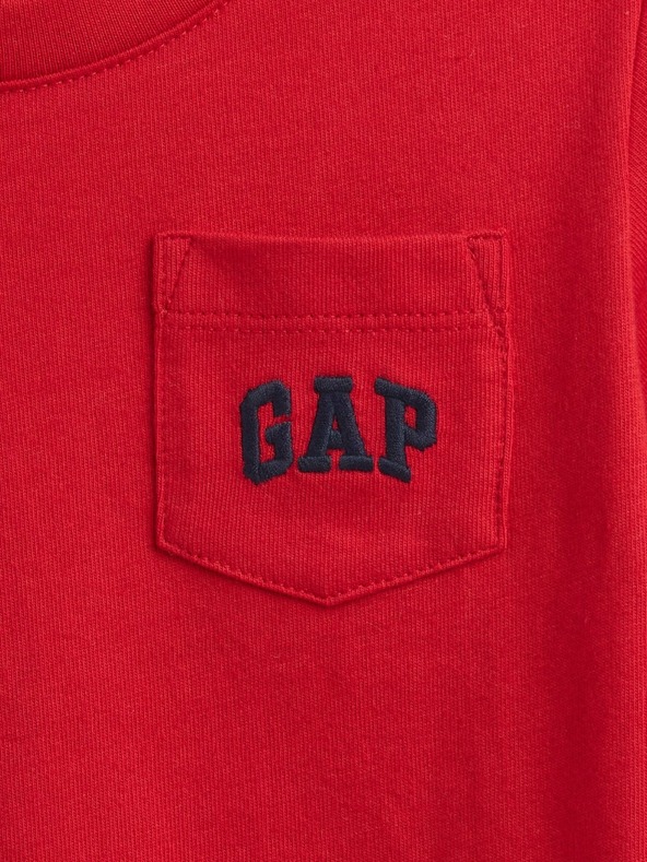 GAP Baby тениска с джобче GAP