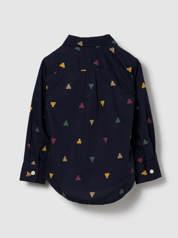 GAP Бебешка поплинова риза GAP