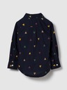 GAP Бебешка поплинова риза GAP