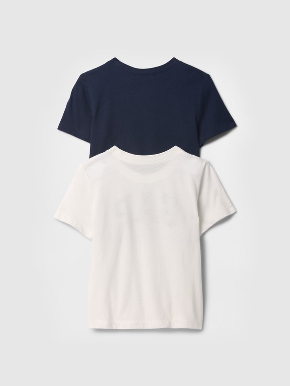 GAP Бебешка тениска с лого, 2 бр. GAP