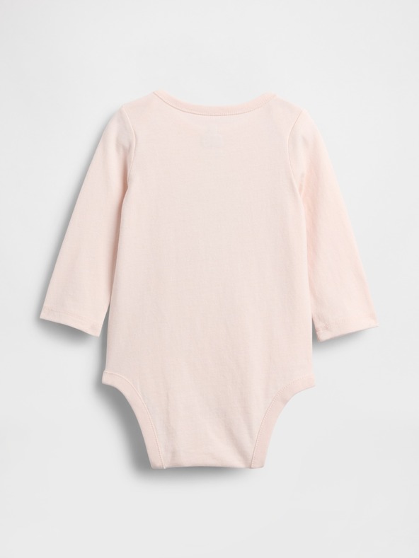 GAP Бебешко боди с лого Gap